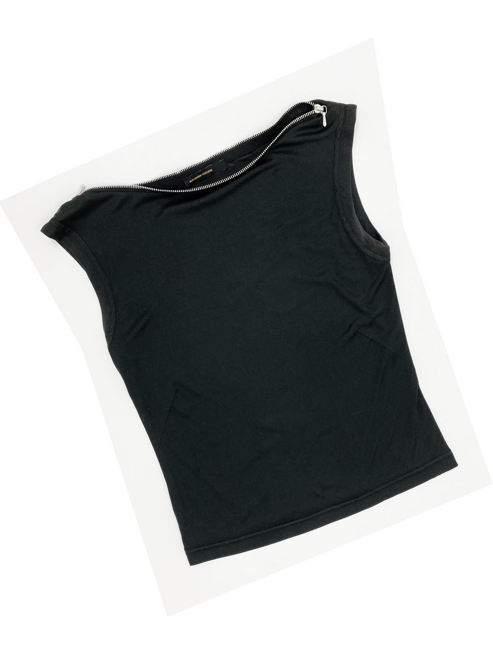 ベスト・ジレ alexander mcqueen Alexander McQueen Top Black IMG_8382+copy.png?format=1000w